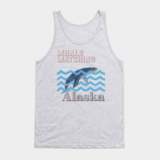 Alaska Whale Watching humpback beluga orca killer whales Tank Top